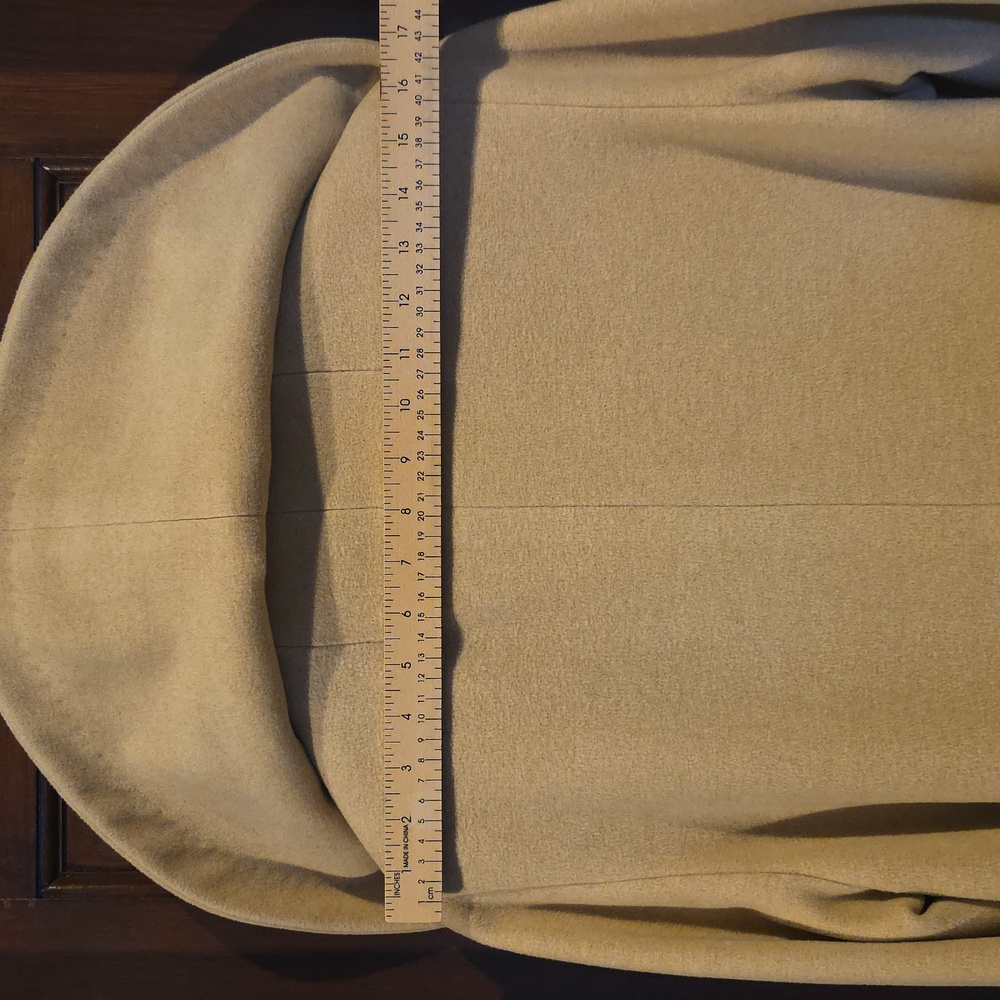 Vintage Sanger's Dallas Elegant Cream Women's Cashmere Coat - Picture 14 of 15